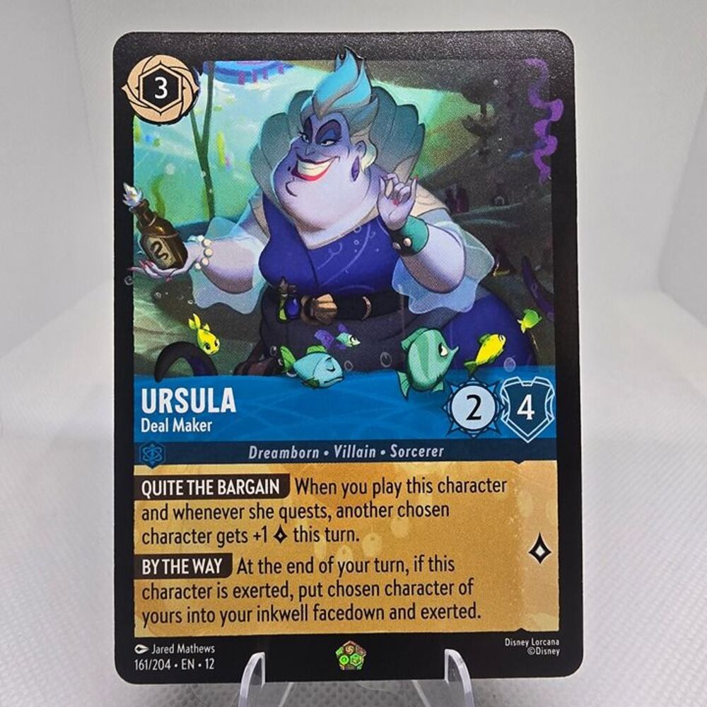 Ursula - Deal Maker #161 Lorcana Wilds Unknown